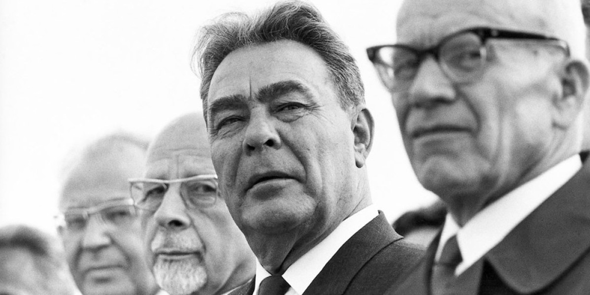Husák, Ulbricht, Brežněv a Gomułka - 42TČen