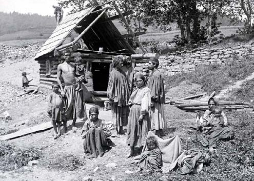 Romové z Haliče, Ukrajina, kolem roku 1895 - 42TČen