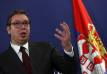 Srbský prezident Aleksandar Vučić  - 42TČen