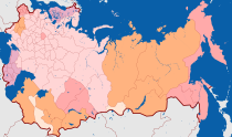 Rusko na mapě v roce 1914  - 42TČen