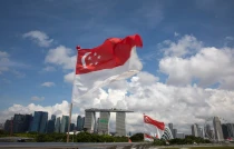 Singapurská vlajka - 42TČen