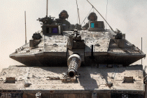 Izraelská armáda na tanku Merkava - 42TČen