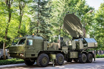 ruský samohybný pozemní systém elektronického boje Krasucha-2 - 42TČen