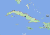 Mapa Kuby - 42TČen